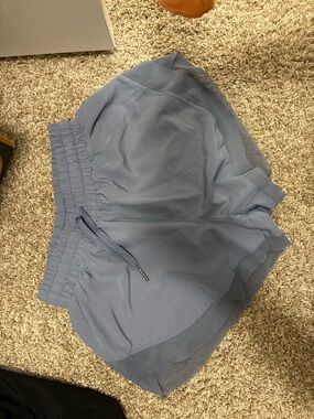 Blue Women's Athletic Shorts - Lightweight Running Shorts